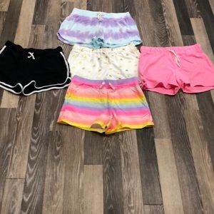Lot of 5 girls shorts. All size 14-16.